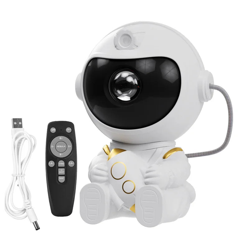 Astronaut Galaxy Projector – Night Sky Lamp with Remote Control