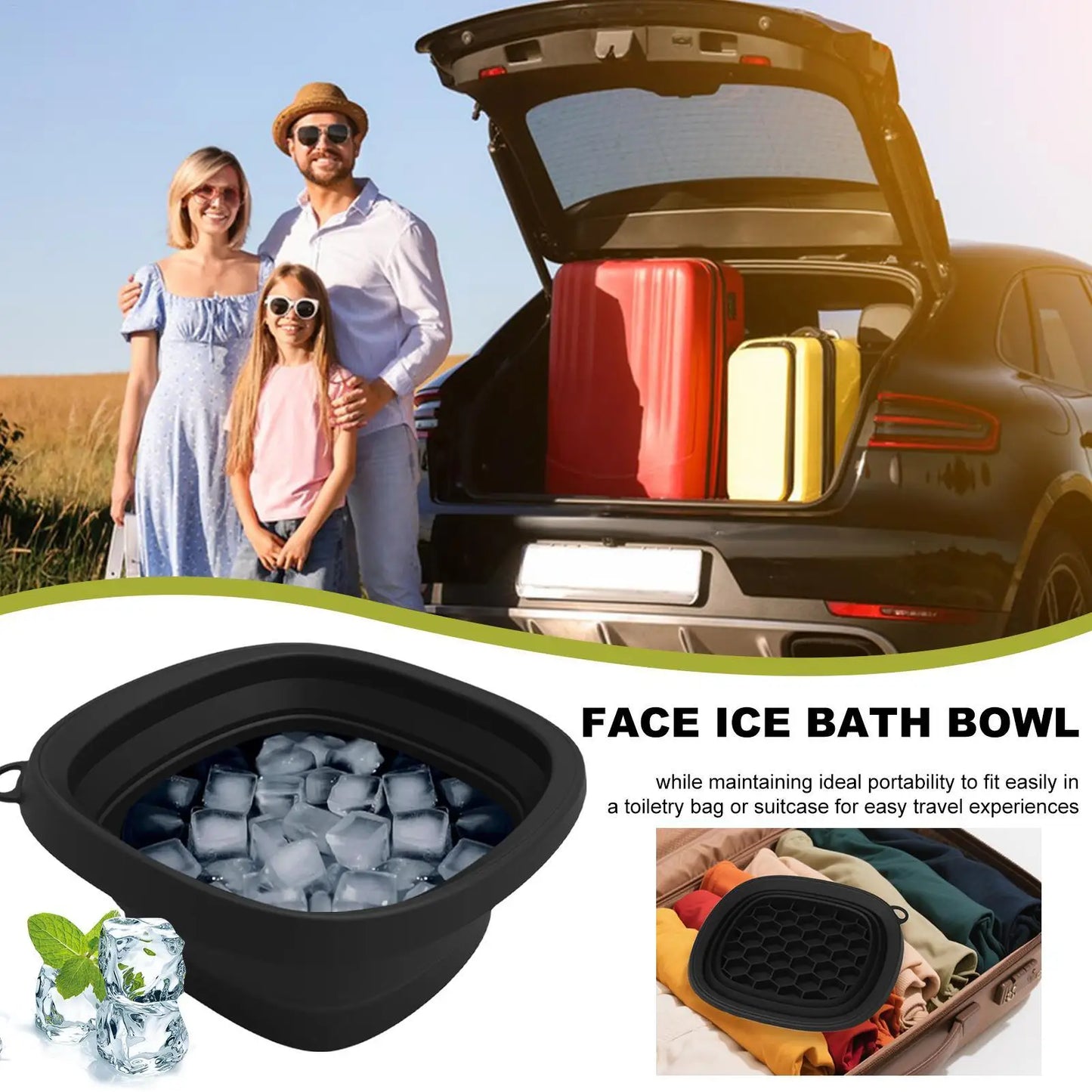 Ice Facial Bowl – Cold Water Facial Therapy for Glowing Skin